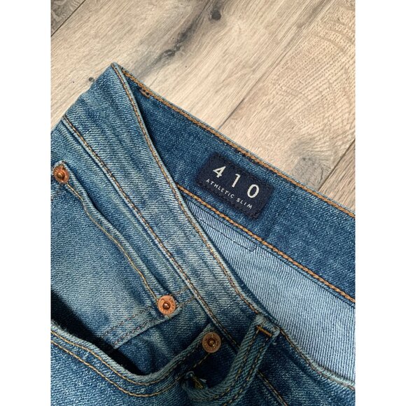 Lucky Brand Men’s 410 Athletic Slim 32 Waist 30 Inseam Blue Denim Jeans - Picture 3 of 7